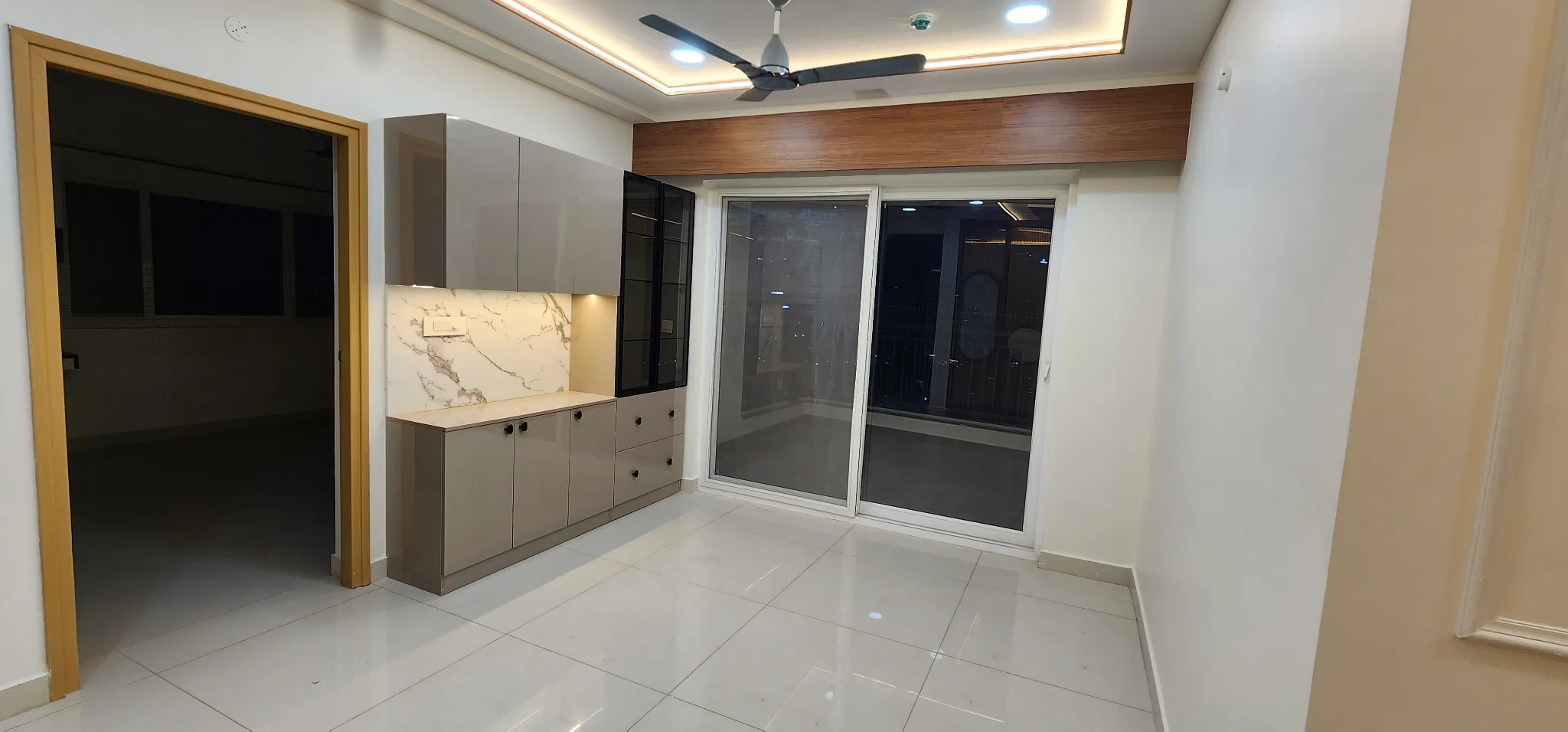 3BHK in ASBL SPECTRA - 3 Balconies - 21st Floor — Living room 2 of 13