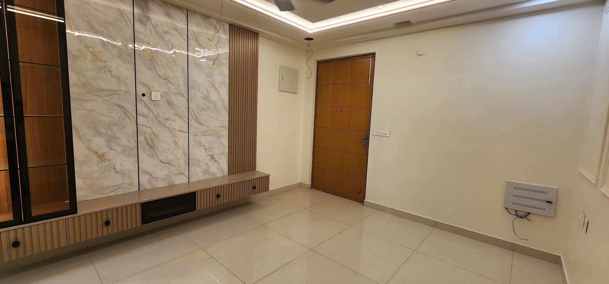 3BHK in ASBL SPECTRA - 3 Balconies - 21st Floor — Living room 1 of 13