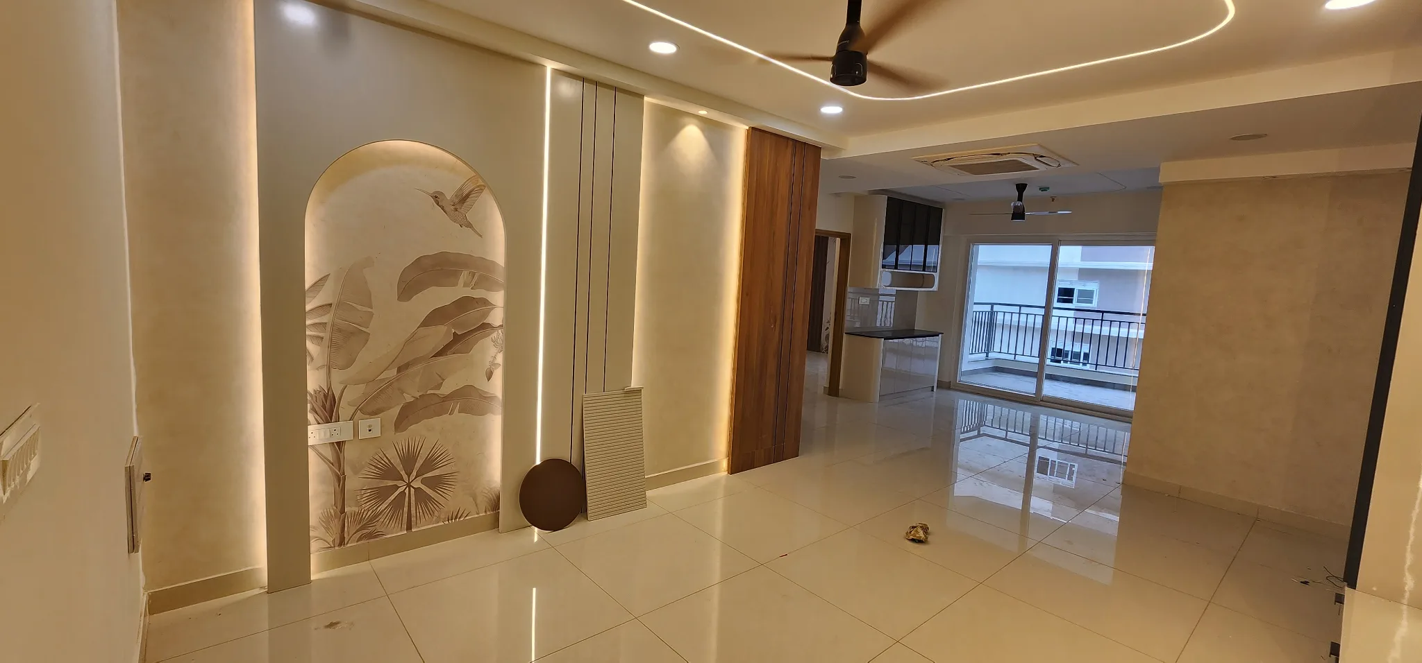 3BHK in ASBL SPECTRA - 3 Balconies - 37th Floor — Living room 1 of 14