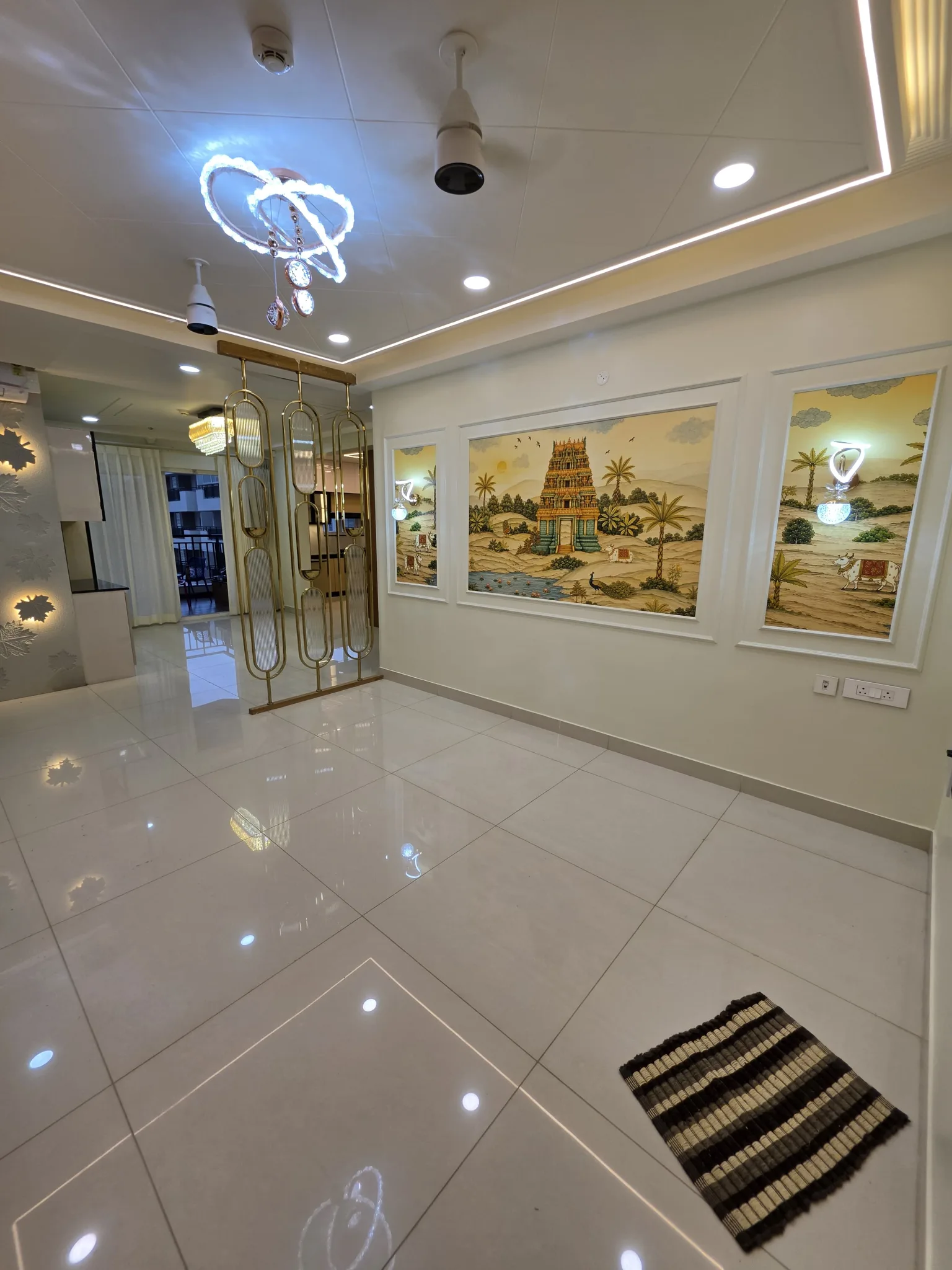 1 Room in a 3BHK - Female Bachelors — Living room 1 of 12